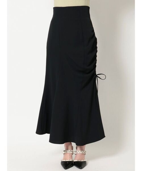 RESEXXY（リゼクシー）の「マーメイドギャザースカート（スカート・レディース・ブラック/イエロー/アイボリー・FREE）」の17枚目の写真