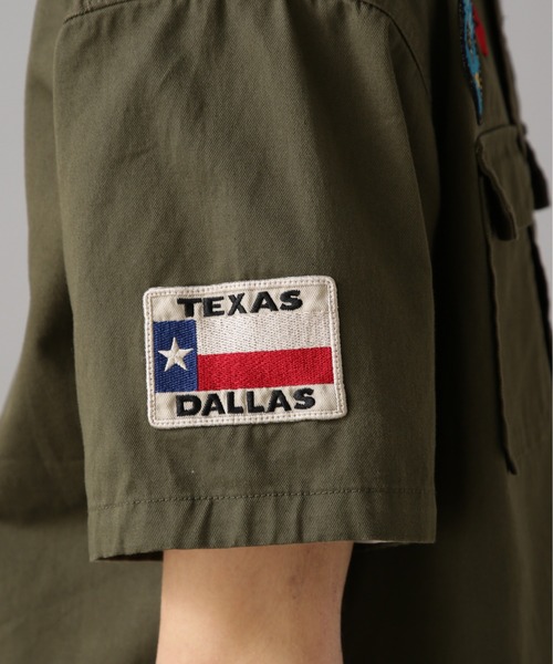 AVIREX（アヴィレックス）の「TOPGUN SHORT SLEEVE SHIRT / トップガン 半袖 シャツ / AVIREX / アヴィレックス（シャツ/ブラウス・メンズ・ホワイト/オリーブ/ネイビー/その他・MEDIUM/LARGE/X-LARGE/XX-LARGE）」の13枚目の写真