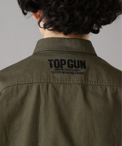 AVIREX（アヴィレックス）の「TOPGUN SHORT SLEEVE SHIRT / トップガン 半袖 シャツ / AVIREX / アヴィレックス（シャツ/ブラウス・メンズ・ホワイト/オリーブ/ネイビー/その他・MEDIUM/LARGE/X-LARGE/XX-LARGE）」の10枚目の写真