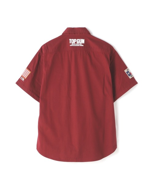 AVIREX（アヴィレックス）の「TOPGUN SHORT SLEEVE SHIRT / トップガン 半袖 シャツ / AVIREX / アヴィレックス（シャツ/ブラウス・メンズ・ホワイト/オリーブ/ネイビー/その他・MEDIUM/LARGE/X-LARGE/XX-LARGE）」の19枚目の写真