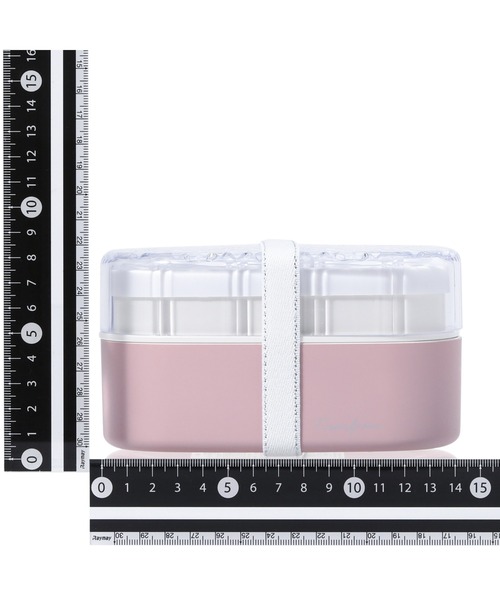 Francfranc(フランフラン)の「ジュエル ランチボックス ラウンド ピンク(お弁当箱・レディース・ピンク・FREE)」の10枚目の写真