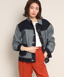 リバーシブル デニムジャケット