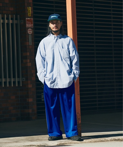 JOURNAL STANDARD(ジャーナルスタンダード)の「《追加》IKAT PATTERN トラックパンツ(その他パンツ・メンズ・ブルー系その他/ブラック/チャコールグレー・MEDIUM/LARGE)」の17枚目の写真