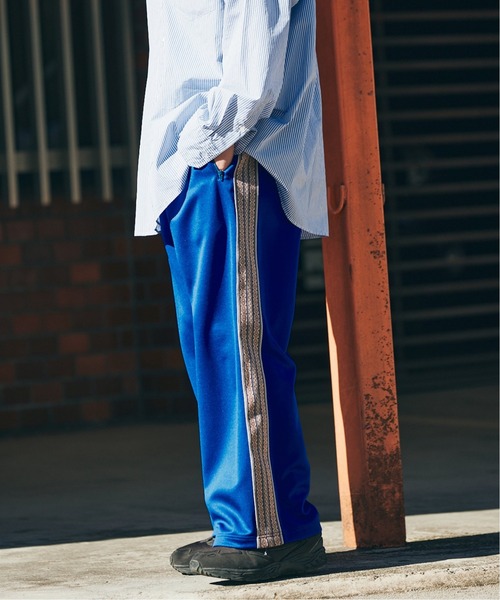 JOURNAL STANDARD(ジャーナルスタンダード)の「《追加》IKAT PATTERN トラックパンツ(その他パンツ・メンズ・ブルー系その他/ブラック/チャコールグレー・MEDIUM/LARGE)」の21枚目の写真