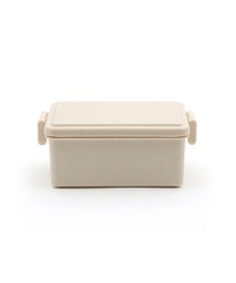 AVALON(U.Q)（アバロン）の「【セール対象外】GEL-COOL GELATO plain square M　400ml　ホタテの貝殻MIXランチボックス（お弁当箱・レディース）」