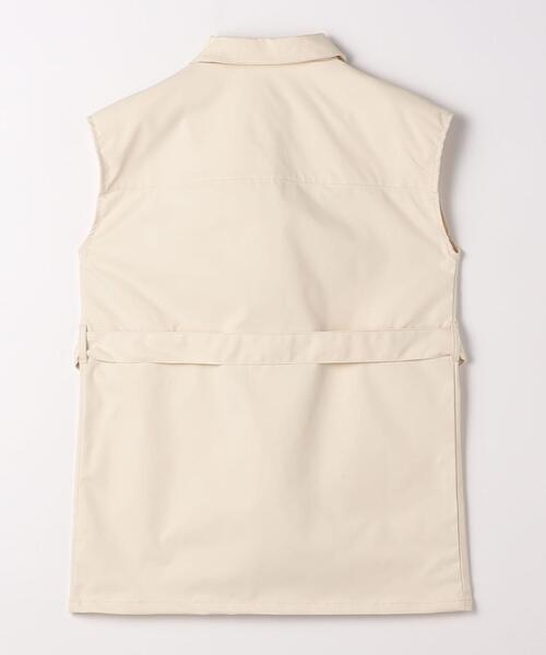 green label relaxing(グリーンレーベルリラクシング)の「TJ ユーティリティー ジレ 150cm-160cm(ベスト・キッズ・オフホワイト/オリーブ・M150/L160)」の13枚目の写真