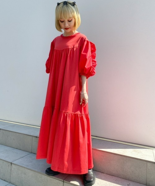 Candy Stripper(キャンディストリッパー)の「DREAM MOMENT ドレス(ワンピース・レディース・オフホワイト/レッド/ブラック・2)」の17枚目の写真