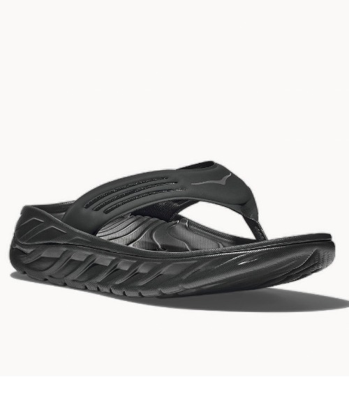 HOKA（ホカ）の「HOKA ONE ONE / ホカ オネオネ　ORA RECOVERY FLIP オラリカバリーフリップ 1099675（サンダル・メンズ・ブラック・26/27/28）」の5枚目の写真