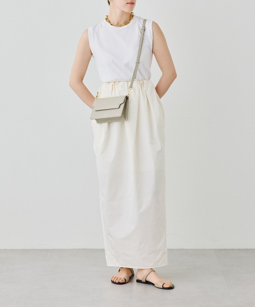 russet(ラシット)の「レザーミニショルダーバッグ(CE-1088)(ショルダーバッグ・レディース・アイボリー/ブラック/グレー系その他・FREE)」の4枚目の写真