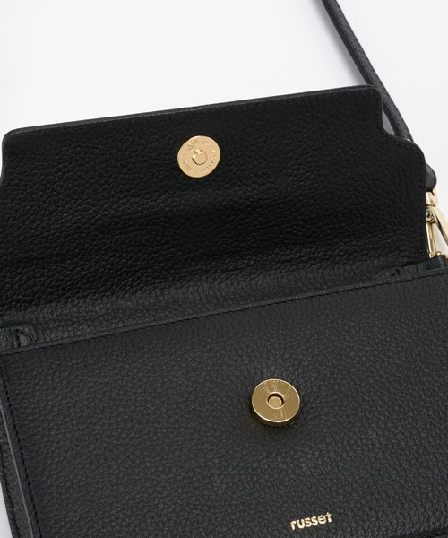 russet(ラシット)の「レザーミニショルダーバッグ(CE-1088)(ショルダーバッグ・レディース・アイボリー/ブラック/グレー系その他・FREE)」の20枚目の写真