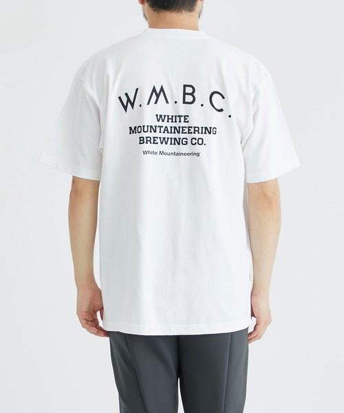 WHITE MOUNTAINEERING（ホワイトマウンテニアリング）の「【White Mountaineering/ホワイトマウンテニアリング】BEER  EMBROIDERY T-SHIRT/ビアーエンブロイダリーT-シャツ（Tシャツ/カットソー・メンズ・ホワイト/ブラック・1/2）」の16枚目の写真