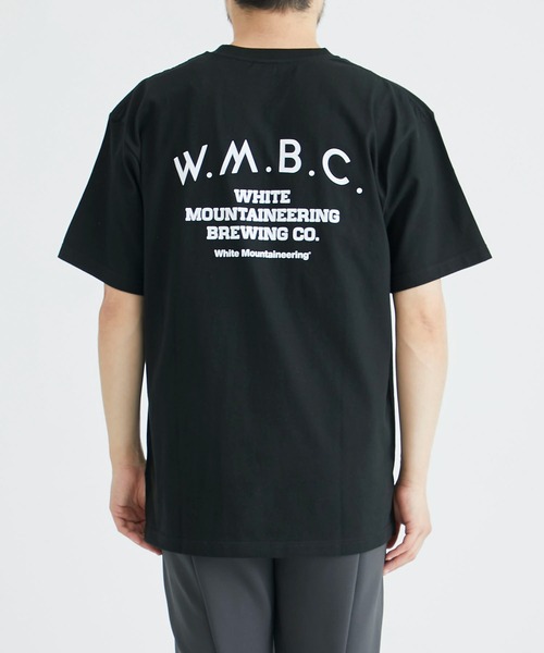 WHITE MOUNTAINEERING（ホワイトマウンテニアリング）の「【White Mountaineering/ホワイトマウンテニアリング】BEER  EMBROIDERY T-SHIRT/ビアーエンブロイダリーT-シャツ（Tシャツ/カットソー・メンズ・ホワイト/ブラック・1/2）」の8枚目の写真