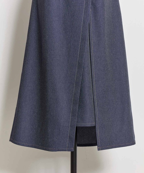 NOELA(ノエラ)の「ビット付スリットタイトスカート(スカート・レディース・ベージュ/ピンク/ダークインディゴブルー・S/M)」の12枚目の写真