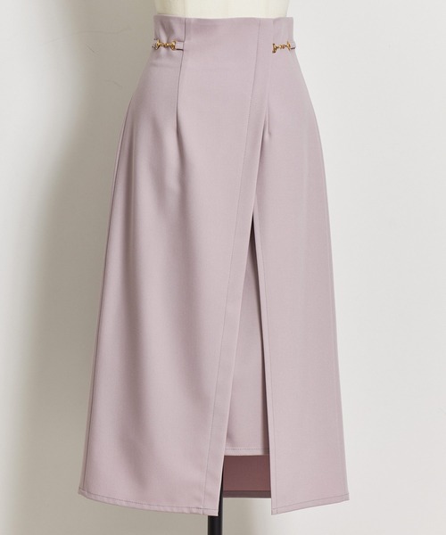 NOELA(ノエラ)の「ビット付スリットタイトスカート(スカート・レディース・ベージュ/ピンク/ダークインディゴブルー・S/M)」の17枚目の写真