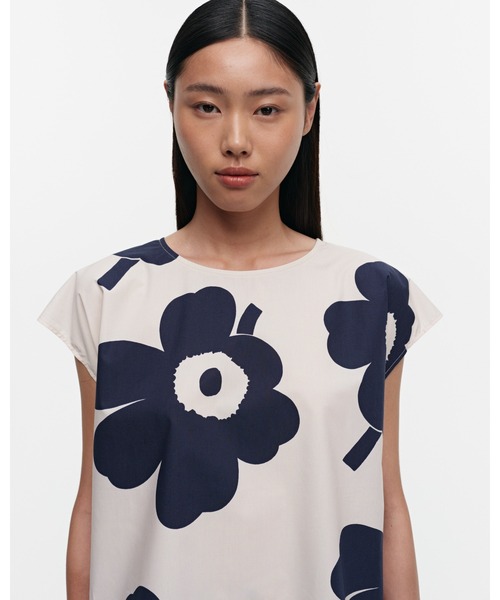 Marimekko Gappe Unikko ブラウス トップス シャツ Marimekko Gappe Unikko ブラウス トップス シャツ