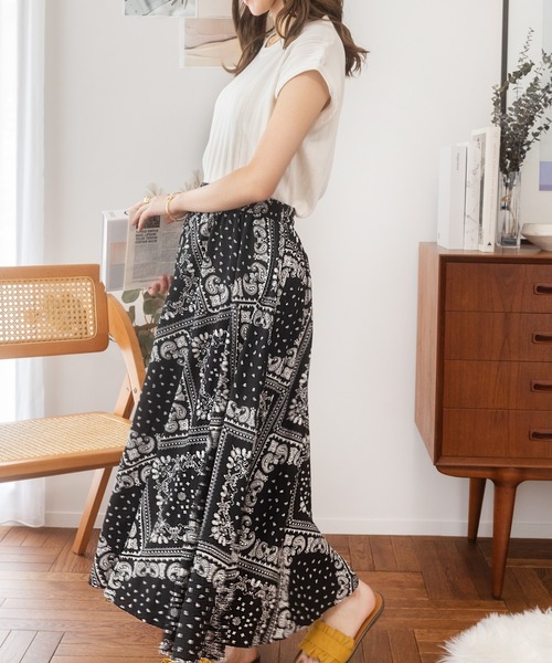 COCOMOMO（ココモモ）の「夏から秋口まで活躍する定番アイテム♪ フレンチスリーブ サマーニット（Tシャツ/カットソー・レディース・ブラウン/ロイヤルブルー/ホワイト/ブラック・FREE）」の19枚目の写真