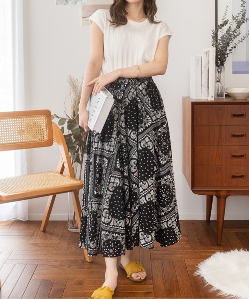 COCOMOMO（ココモモ）の「夏から秋口まで活躍する定番アイテム♪ フレンチスリーブ サマーニット（Tシャツ/カットソー・レディース・ブラウン/ロイヤルブルー/ホワイト/ブラック・FREE）」の18枚目の写真