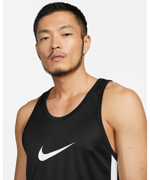 NIKE(ナイキ)の「《NIKEアパレル》ナイキ DF アイコン S/L ジャージ(タンクトップ・メンズ・ブラック/ロイヤルブルー・2XL/L/XS/S/XL/M)」の4枚目の写真
