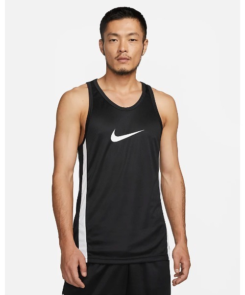 NIKE(ナイキ)の「《NIKEアパレル》ナイキ DF アイコン S/L ジャージ(タンクトップ・メンズ・ブラック/ロイヤルブルー・2XL/L/XS/S/XL/M)」の6枚目の写真