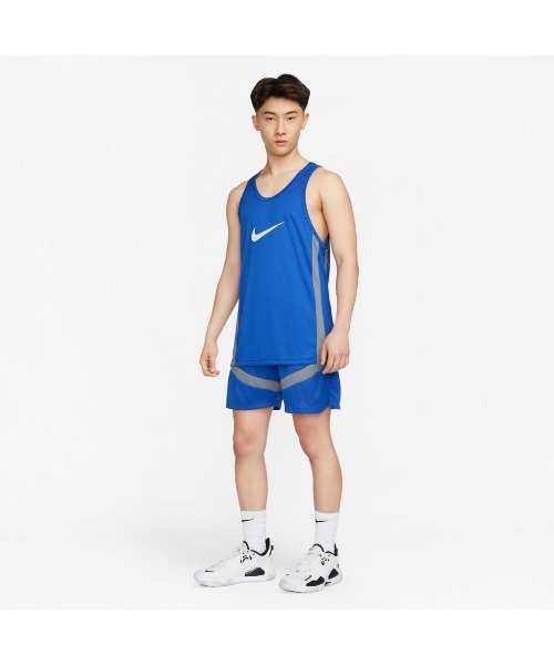 NIKE(ナイキ)の「《NIKEアパレル》ナイキ DF アイコン S/L ジャージ(タンクトップ・メンズ・ブラック/ロイヤルブルー・2XL/L/XS/S/XL/M)」の7枚目の写真