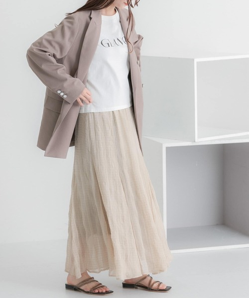 HEYUMM（ヘユム）の「グラフィックコンパクトTシャツ(5分袖)（Tシャツ/カットソー・レディース・その他1/その他2/その他3・ONE）」の22枚目の写真