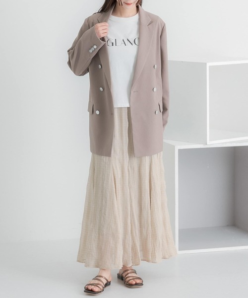 HEYUMM（ヘユム）の「グラフィックコンパクトTシャツ(5分袖)（Tシャツ/カットソー・レディース・その他1/その他2/その他3・ONE）」の21枚目の写真