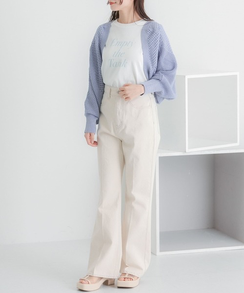 HEYUMM（ヘユム）の「グラフィックコンパクトTシャツ(5分袖)（Tシャツ/カットソー・レディース・その他1/その他2/その他3・ONE）」の18枚目の写真