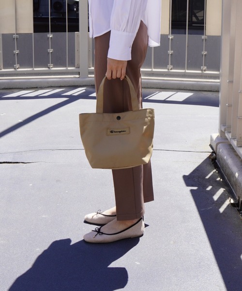 Champion（チャンピオン）の「Champion チャンピオン ハミル トートバッグ 63654（トートバッグ・レディース・ブラック/カーキ/ベージュ・FREE）」の17枚目の写真