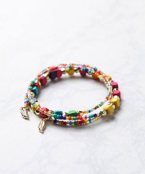 ARCHIVER(アーカイバ)の「【Al】【Natural Design】2WAY ブレスレット/アンクレット(ブレスレット・レディース・その他4/ターコイズブルー/ブラック系その他3/ホワイト系その他2/ブラック系その他2/ライトピンク/その他/ブラック/パープル/その他3/その他5/その他1/その他2/グリーン系その他2/グリーン系その他3/ホワイト系その他3/レッド系その他3/ライトグリーン/レッド/ピンク/ホワイト/レッド系その他2・FREE)」の22枚目の写真