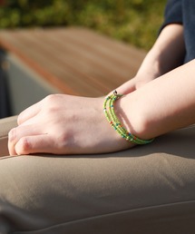 ARCHIVER（アーカイバ）の「【Al】【Natural Design】2WAY ブレスレット/アンクレット（ブレスレット）」