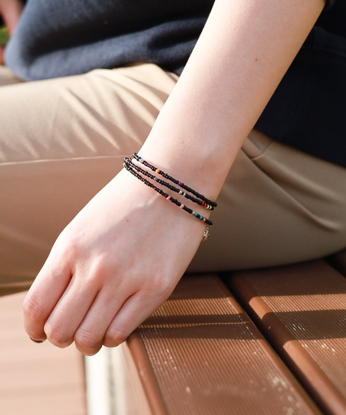 ARCHIVER(アーカイバ)の「【Al】【Natural Design】2WAY ブレスレット/アンクレット(ブレスレット・レディース・その他4/ターコイズブルー/ブラック系その他3/ホワイト系その他2/ブラック系その他2/ライトピンク/その他/ブラック/パープル/その他3/その他5/その他1/その他2/グリーン系その他2/グリーン系その他3/ホワイト系その他3/レッド系その他3/ライトグリーン/レッド/ピンク/ホワイト/レッド系その他2・FREE)」の5枚目の写真