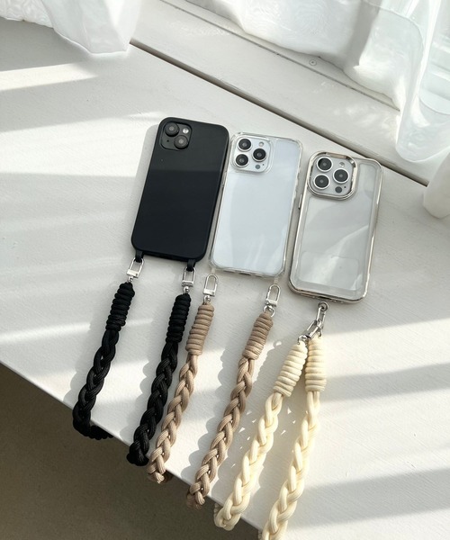 Me%（ミィパーセント）の「アミアミモバイルストラップ　903753（スマホグッズ・レディース・アイボリー/ブラック/ベージュ/ブラウン/グレー/ホワイト/ブラック系その他・FREE）」の15枚目の写真