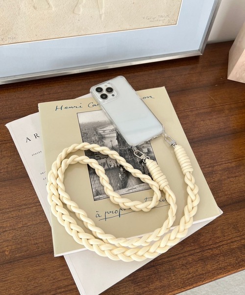 Me%（ミィパーセント）の「アミアミモバイルストラップ　903753（スマホグッズ・レディース・アイボリー/ブラック/ベージュ/ブラウン/グレー/ホワイト/ブラック系その他・FREE）」の16枚目の写真
