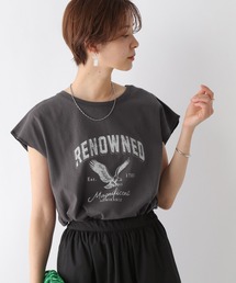 LEPSIM | ヴィンテージライクロゴフレンチスリーブ　197342(Tシャツ/カットソー)