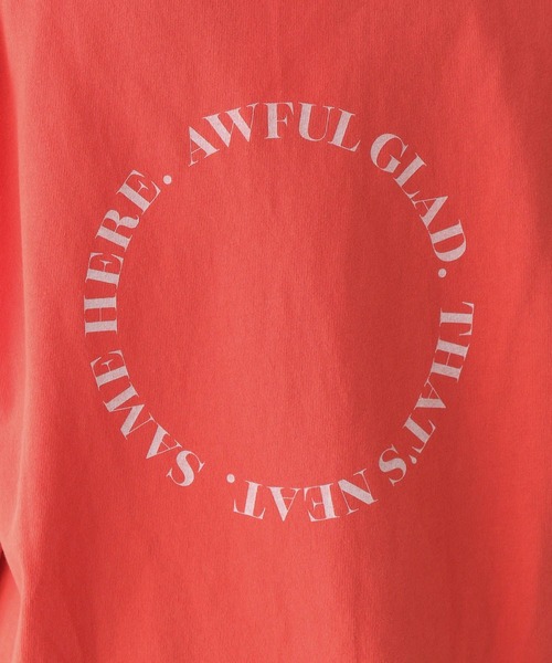 LEPSIM(レプシィム)の「ヴィンテージライクロゴフレンチスリーブ 197342(Tシャツ/カットソー・レディース・ブルー/チャコールグレー/オフホワイト/イエロー/オレンジ・FREE)」の22枚目の写真