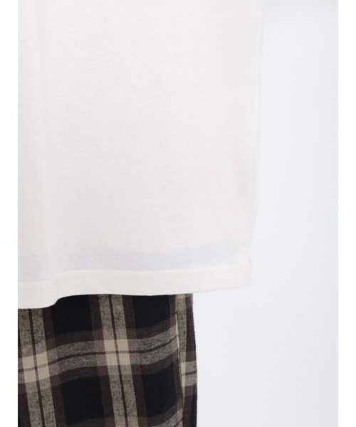 Samansa Mos2(サマンサ モスモス)の「【PETER RABBIT×SamansaMos2】パイ柄Tシャツ(Tシャツ/カットソー・レディース・ブラック/オフホワイト/ベージュ・F)」の13枚目の写真