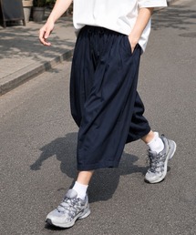 Salong hameu（サロン ハミュー）の「接触冷感 ストレッチ ワイドバルーンパンツ/膝下 七分丈サルエルイージーパンツ メンズ レディース ユニセックス（その他パンツ）」