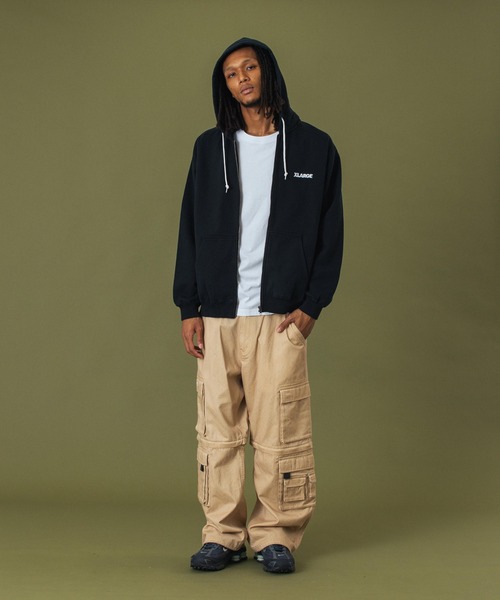 XLARGE（エクストララージ）の「STANDARD LOGO ZIP HOODED SWEATSHIRT