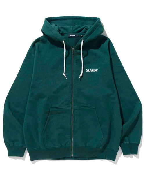 STANDARD LOGO ZIP HOODED SWEATSHIRT（パーカー）｜XLARGE