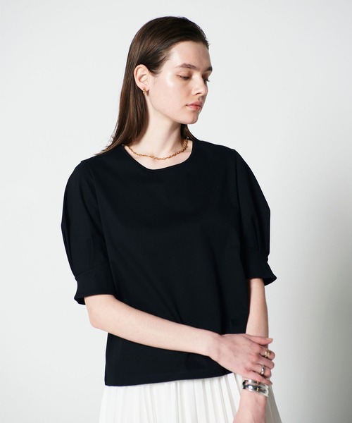 N.O.R.C（ノーク）の「パフスリーブカットソー（Tシャツ/カットソー