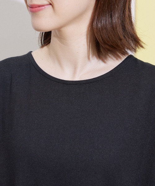 Jayro（ジャイロ）の「ティアードチュニック（Tシャツ/カットソー・レディース・ブラック/ホワイト系その他/グリーン・M）」の11枚目の写真