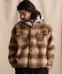 schott | 【WEB LIMITED】Schott/ショット/SHAGGY PLAID SHIRT/シャギー チェックシャツ(シャツ/ブラウス)