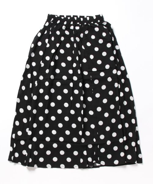 aimoha(アイモハ)の「シンプル 綿麻ブレンド 水玉スカート(スカート・レディース・ホワイト/ブラック・LARGE/MEDIUM/X-LARGE)」の19枚目の写真