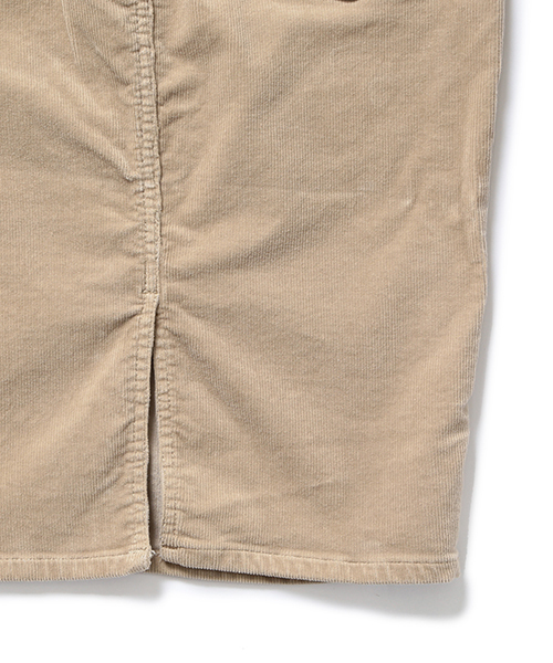BEAMS LIGHTS Women's（ビームスライツ ウィメンズ）の「WRANGLER / 別注 コーデュロイスカート（スカート・レディース・ホワイト/ベージュ/ネイビー・40/38/36）」の9枚目の写真