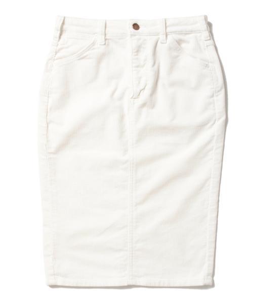 BEAMS LIGHTS Women's（ビームスライツ ウィメンズ）の「WRANGLER / 別注 コーデュロイスカート（スカート・レディース・ホワイト/ベージュ/ネイビー・40/38/36）」の21枚目の写真