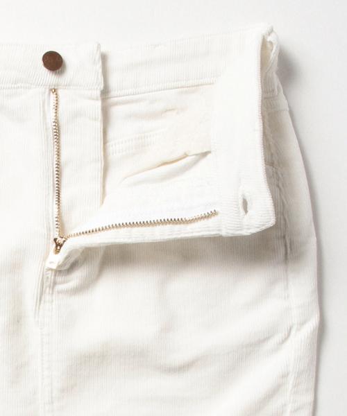 BEAMS LIGHTS Women's（ビームスライツ ウィメンズ）の「WRANGLER / 別注 コーデュロイスカート（スカート・レディース・ホワイト/ベージュ/ネイビー・40/38/36）」の16枚目の写真