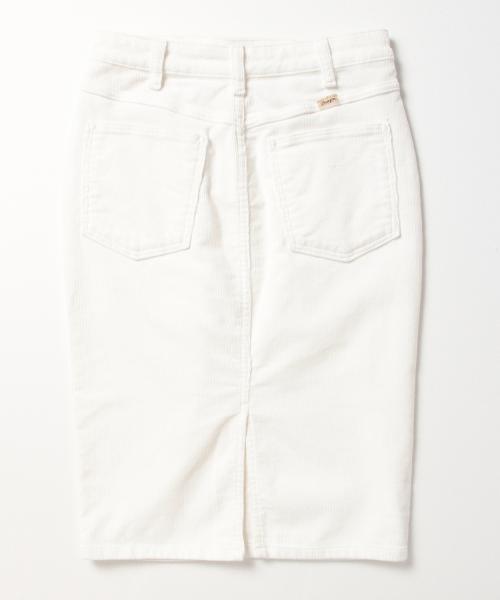 BEAMS LIGHTS Women's（ビームスライツ ウィメンズ）の「WRANGLER / 別注 コーデュロイスカート（スカート・レディース・ホワイト/ベージュ/ネイビー・40/38/36）」の19枚目の写真