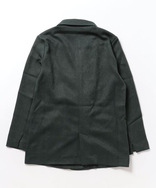 BELLUNA（ベルーナ）の「ウールライクジャケット（スーツジャケット・レディース・モスグリーン/ブラウン・X-LARGE/MEDIUM/LARGE）」の3枚目の写真