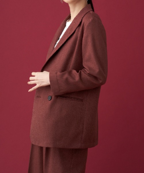 BELLUNA（ベルーナ）の「ウールライクジャケット（スーツジャケット