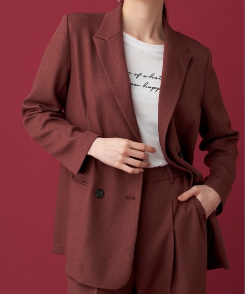 BELLUNA（ベルーナ）の「ウールライクジャケット（スーツジャケット
